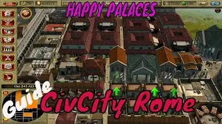 CIVCITY ROME: THE OPEN FIELDS | 25-30 HAPPY PALACES WALKTHROUGH|