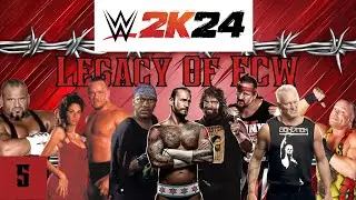 WWE 2K24 ECW Legacy Universe Episode 5: Taz vs Van Dam