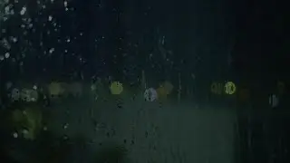 Soft Window Rain Sounds | Peaceful Night Sleep 2 Hours
