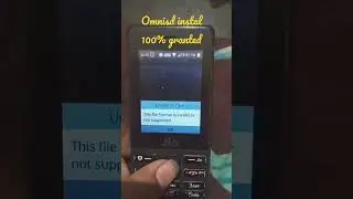 jio phone main Omnisd instal follow my easy steap 1000% live proof 💯 work