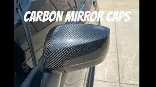 Installing Subispeed Carbon Fiber Full Mirror Caps