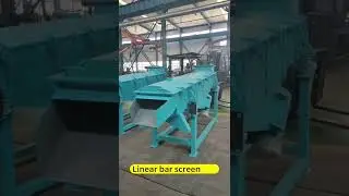 The latest customized linear bar screen, professional mining screening