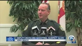 Deputy-involved shooting in Vero Beach, suspect alive