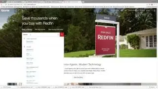 How to use Redfin to search for a home for sale