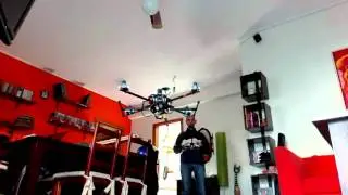 Tarot 650 ironman  retracts test with pixhwak 3.2.1