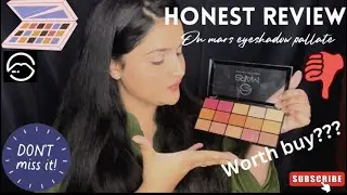 MARS Fantasy 15 Eyeshadow pallate review|| Must Watch || Honest review 🌸😱🤫