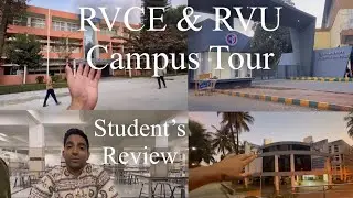 RV College Of Engineering Campus Tour || Student Review || Hostel Tour
