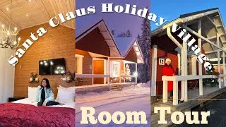 Santa Claus Holiday Village Room Tour in Rovaniemi, Arctic Circle Lapland,Finland #roomtour #santa