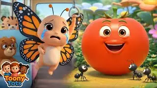 Titli Udhi & Lal Tamatar | Fun Hindi Nursery Rhymes for Kids