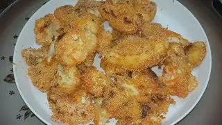 Cauliflower Less Oil Tawa/Rava Fry | ಹೂಕೋಸು ತವಾ ರವಾ ಫ್ರೈ | Gobi Fry Recipe | फूलगोभी रेसिपी |