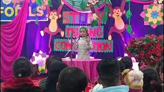 Talking turtle story by LKG child 