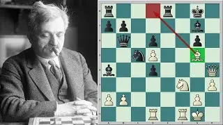 Double Bishop Sacrifice Against Lasker Himself