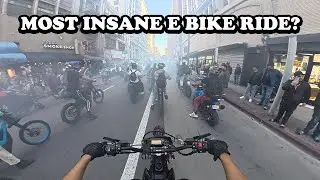 MOST INSANE E BIKE RIDEOUT?