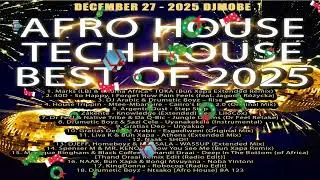 Afro House & Tech Mix Best of the Year 2025 - DjMobe