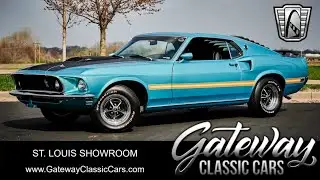 1969 Ford Mustang Mach 1 Gateway Classic Cars St. Louis #9318
