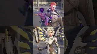 Mercy and Moira interaction - Overwatch 2