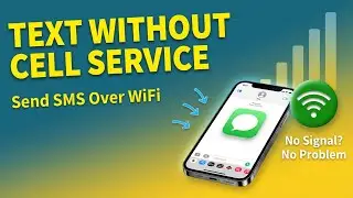 How To Send Text Messages Using WiFi or Data On iPhone 2026 | Full Guide