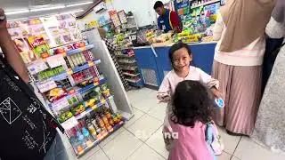 DEDE LIAT ESKRIM JUMBO? #keluargabahagia #elyona #dailyvlog #dayinmylife #kontenkeluarga  #fypシ 