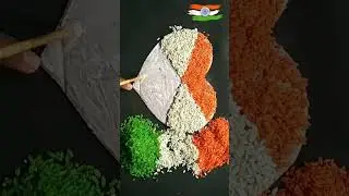 Creative Indian flag 🇮🇳 Making Ideas / 🇮🇳 Art / Independence day craft ideas #shorts #15august #army