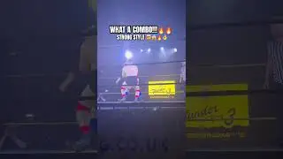 SUPLEX HEAD FIRST!?!🔥🤯😱Zeo Knox vs. Benji #north #britwres #njpw #ajpw #suplex #wrestling #wwe