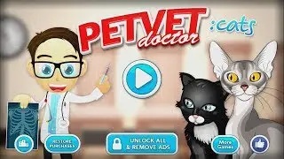 Pet Vet Doctor Cats - Bake More Cake Maker Inc. Walkthrough