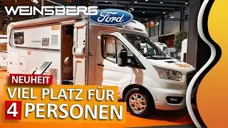 WEINSBERG CARASUITE 700 MEG | neues RAUMWUNDER auf FORD! | CMT Stuttgart | Wohnmobil Vorstellung