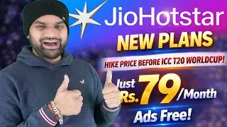 JioHotstar New Plans Launched | Jio Hotstar Cheapest & Free Monthly Plan from ₹79 | Full Details