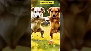 Овца и собака танцуют на природе &ndash; Так весело! #aishorts #aidance #aianimals #funny #cute