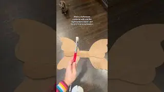 She just needs a little..shaping! Butterfly fairy wings! Best halloween costume yet.