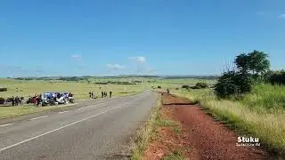 Honda SP 1000cc flying through 
