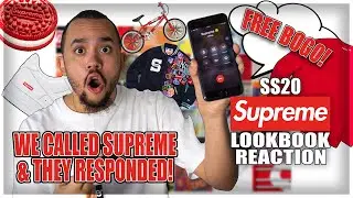 COP OR TRASH 🔥 🗑 SUPREME SS20 LOOKBOOK REACTIONS!