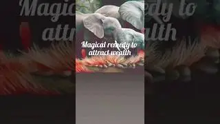Magical remedy to attract wealth ✨ importance of elephant statue#wealth#youtubeshorts #viral
