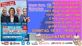Mein pers&ouml;nlicher R&uuml;ckblick zu AfD Veranstaltung in Altusried vs. (ANTI)ANTIFA Kempten und Allg&auml;u!