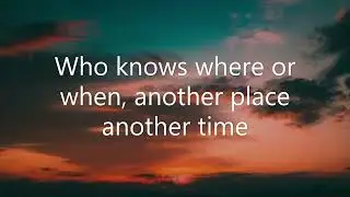 Isla Grant - We'll meet again my friends Lyrics