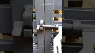 sliding gate lock ideas 🔥