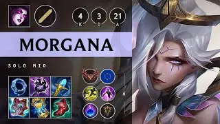 Morgana Mid vs Syndra - EUW Grandmaster Patch 25.21
