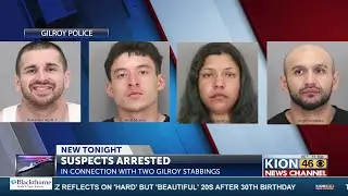Gilroy Police arrest four in realtion to two separate July stabbings