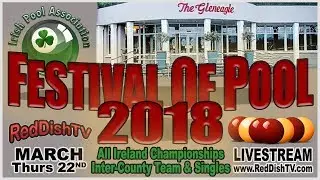 Festival of Pool 2018 - Inter-County Team, Thursday, Gleneagles Hotel, Killarney