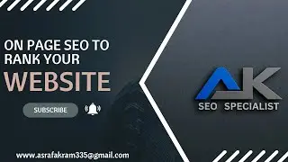 On-Page SEO Unveiled: Mastering the Art for Top Search Engine Rankings.SEO Specialist