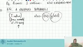 Lezione 71 - Analisi Matematica - 25.3.2022