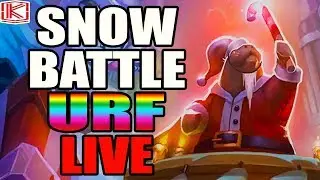 URF IS BACK! PBE Snow Battle URF - League of Legends | 10K SUB HYPE!!! STREAMING LIVE NOW!