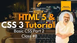 html and css tutorial for beginners in hindi  | Basic CSS Part 2 | #8