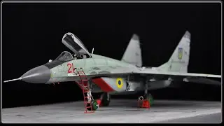 GWH  MiG-29 Fulcrum C (9-13) 1/48  [after build review]