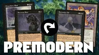 MONOBLACK MIDRANGE vs PIT RACK | LIGA FULLTAPPED | PREMODERN