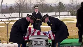 Arlington Burial Ceremony for Lt. Col Patrick G. Lally -- Jan. 24, 2024