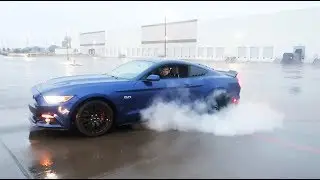 هذي قوة موستنج الـ550hp جيتي #الوحش🔥