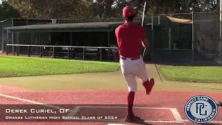 Derek Curiel Prospect Video, OF, Orange Lutheran High School Class of 2024