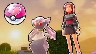 Как поймать Дианси в Love Ball в Pokemon Z-A Legends