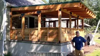 DIY Screen Porch: Tyler's 2-Year Review with SNAPP screen Tracks in CT