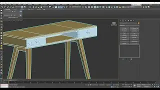3D MODELING VOX NATURE DRESSING TABLE